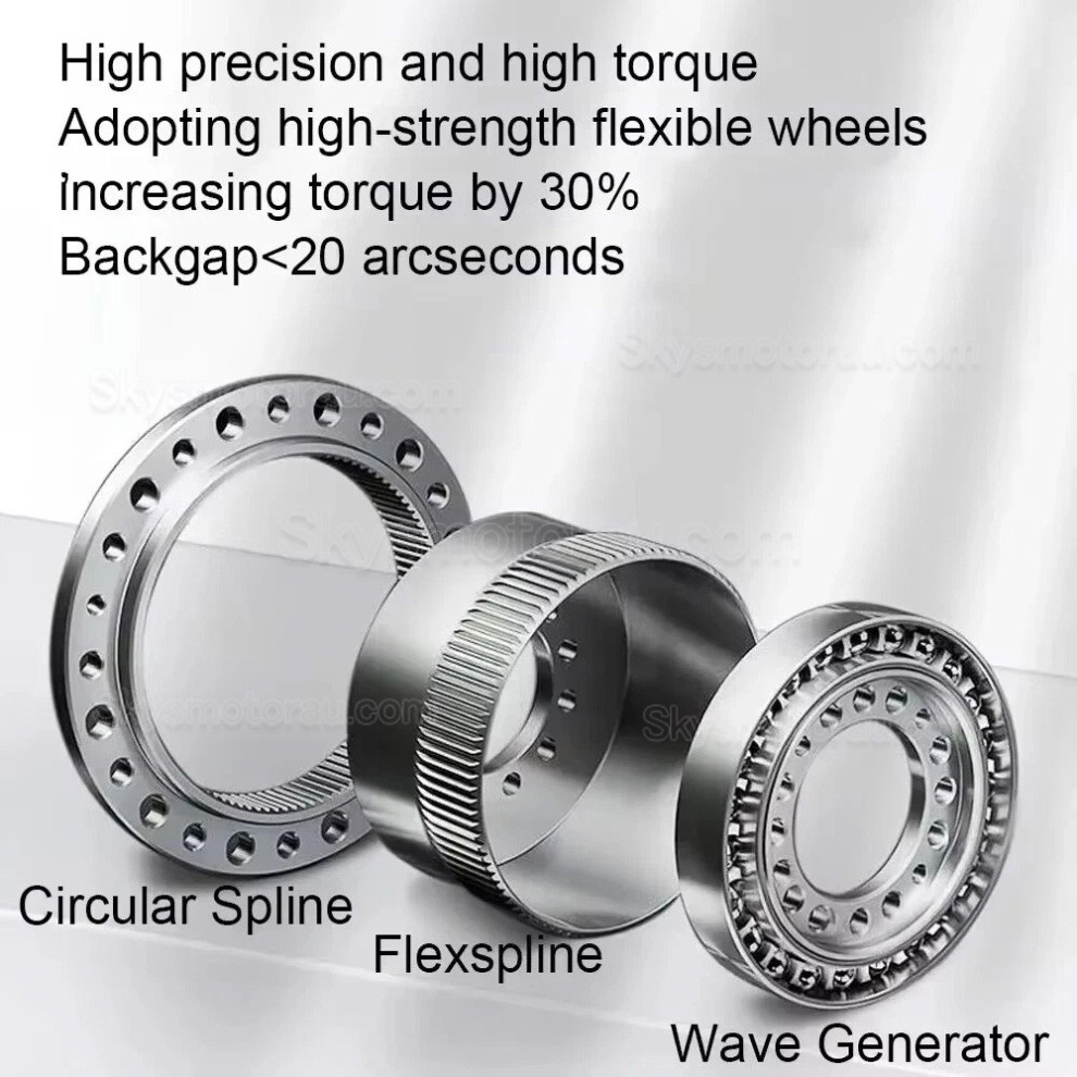 CSF Series 50:1/80:1/100:1/120:1 Harmonic Gearbox for Stepper / Servo Motor
